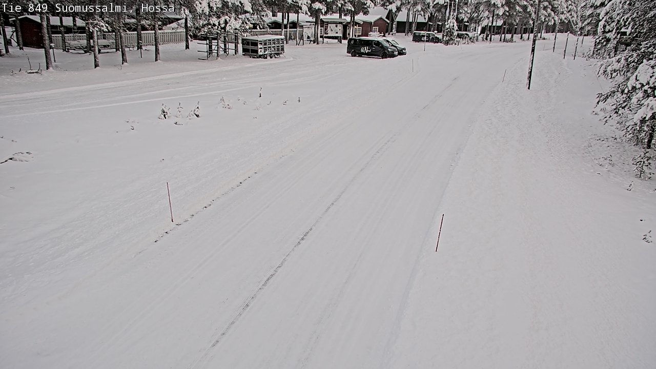 Weather Camera Image Road 950 843 Suomussalmi, Hossa, Suomussalmi, Kainuu