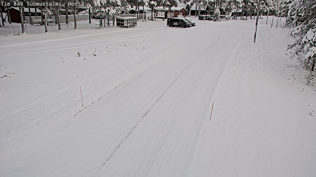 Weather Camera Image Road 950 843 Suomussalmi, Hossa, Suomussalmi, Kainuu