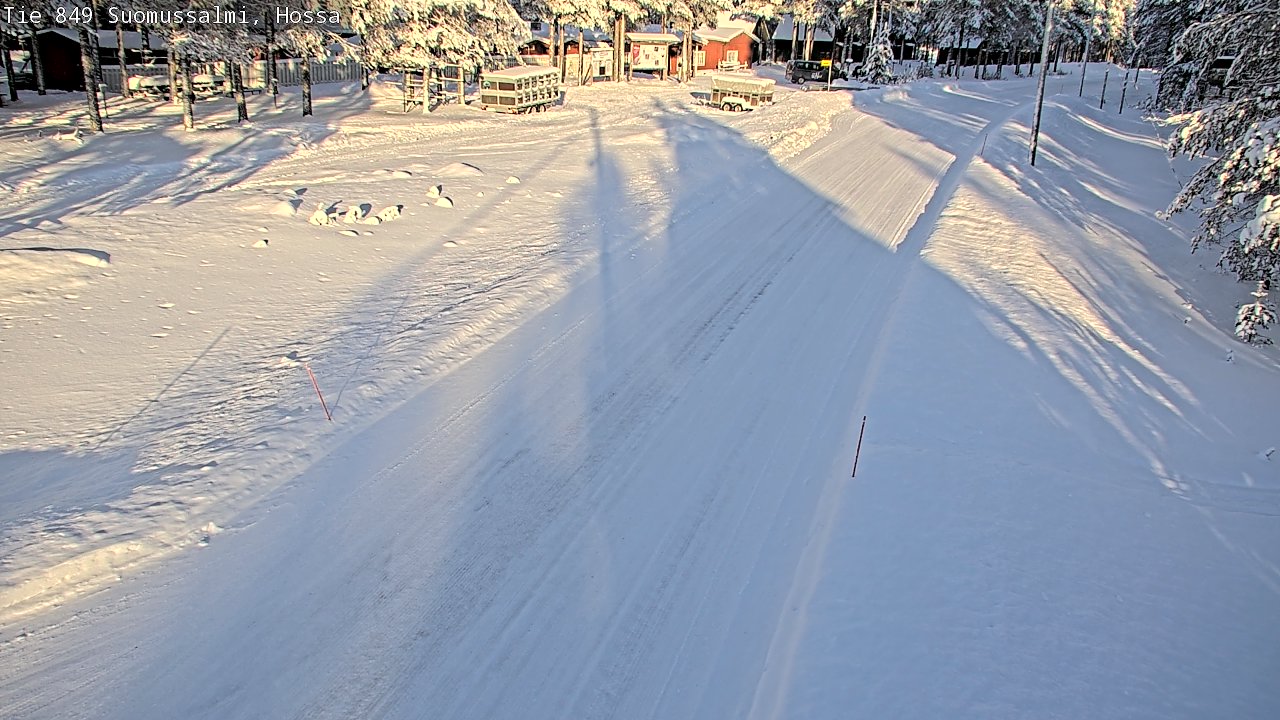 Kelikamerat Kuva Tie 843 Suomussalmi, Hossa, Suomussalmi, Kainuu