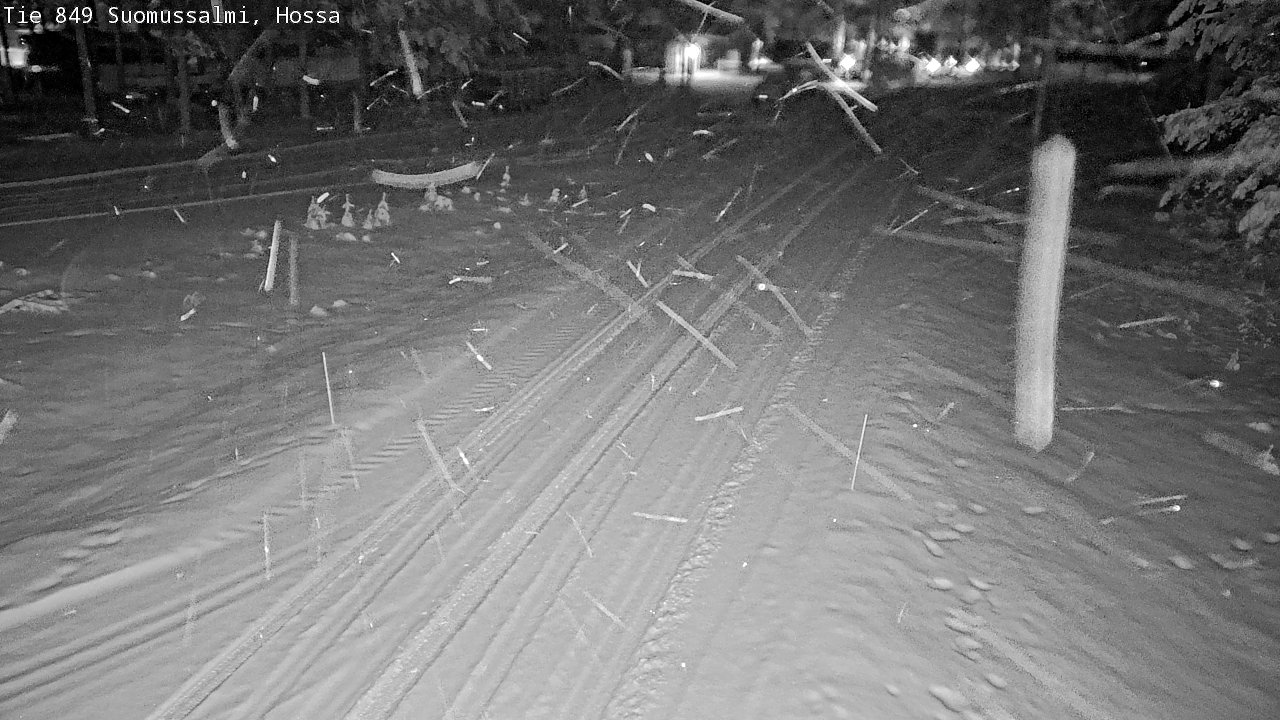 Weather Camera Image Road 950 843 Suomussalmi, Hossa, Suomussalmi, Kainuu