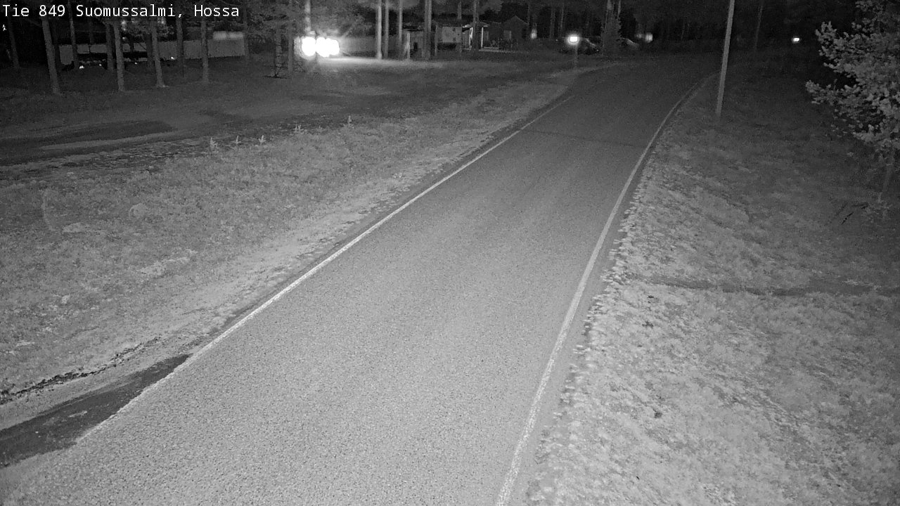 Weather Camera Image Väg 843 Suomussalmi, Hossa, Suomussalmi, Kainuu