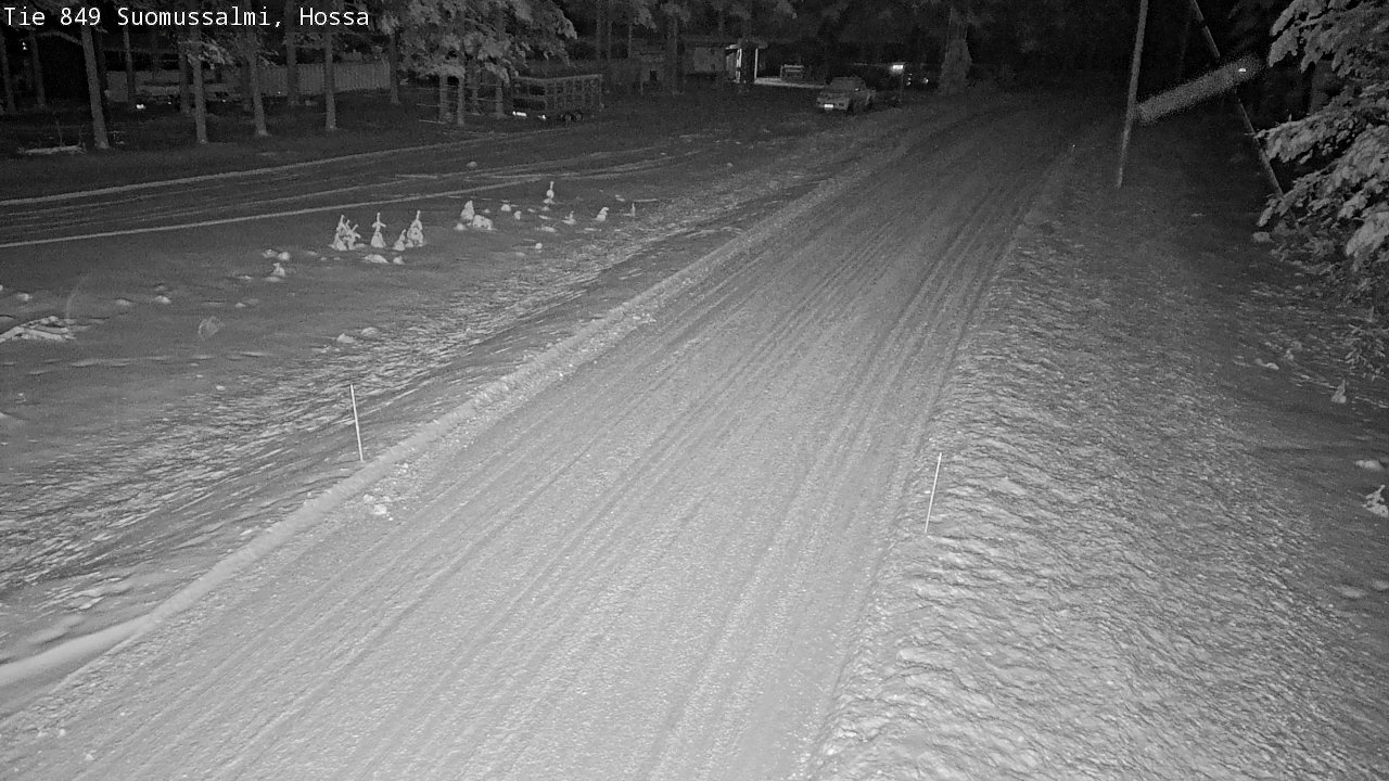 Weather Camera Image Road 950 843 Suomussalmi, Hossa, Suomussalmi, Kainuu