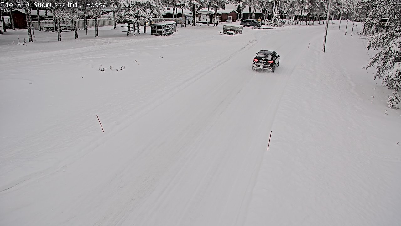 Kelikamerat Kuva Tie 843 Suomussalmi, Hossa, Suomussalmi, Kainuu