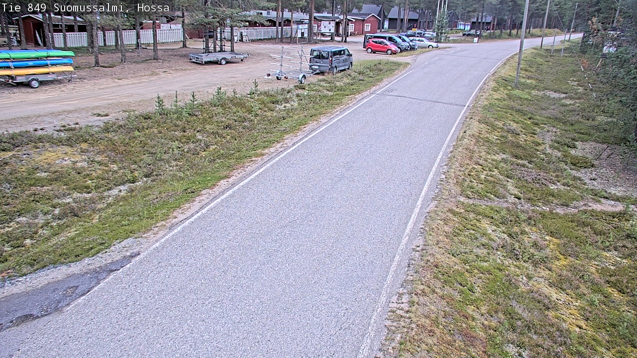 Weather Camera Image Road 950 843 Suomussalmi, Hossa, Suomussalmi, Kainuu