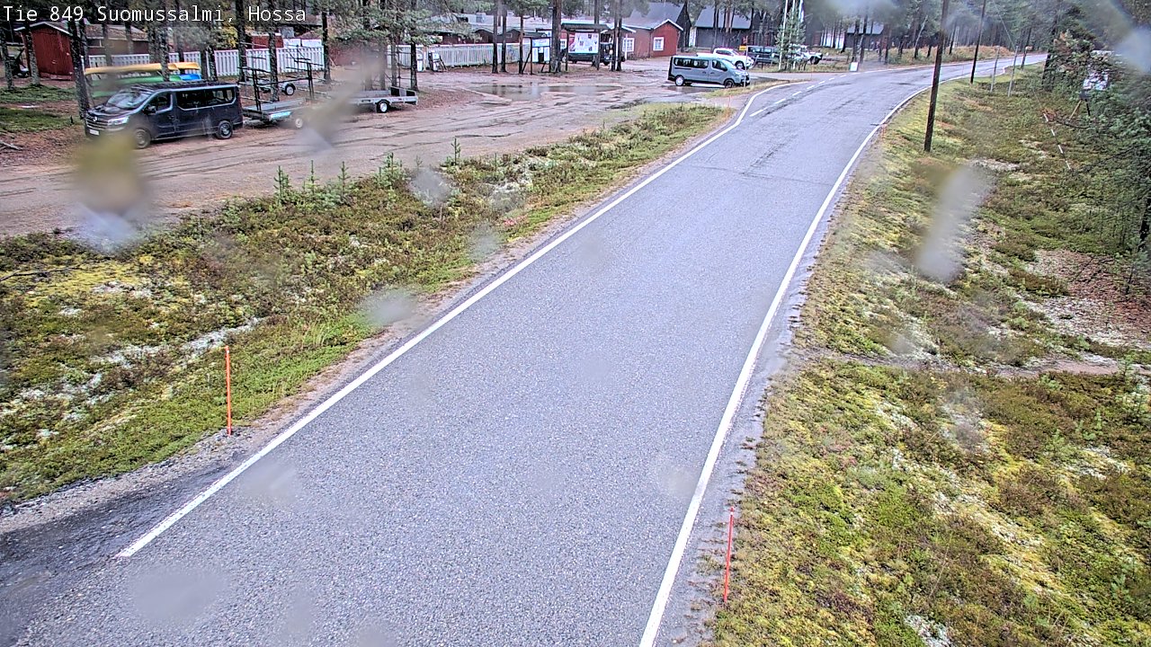 Weather Camera Image Road 950 843 Suomussalmi, Hossa, Suomussalmi, Kainuu