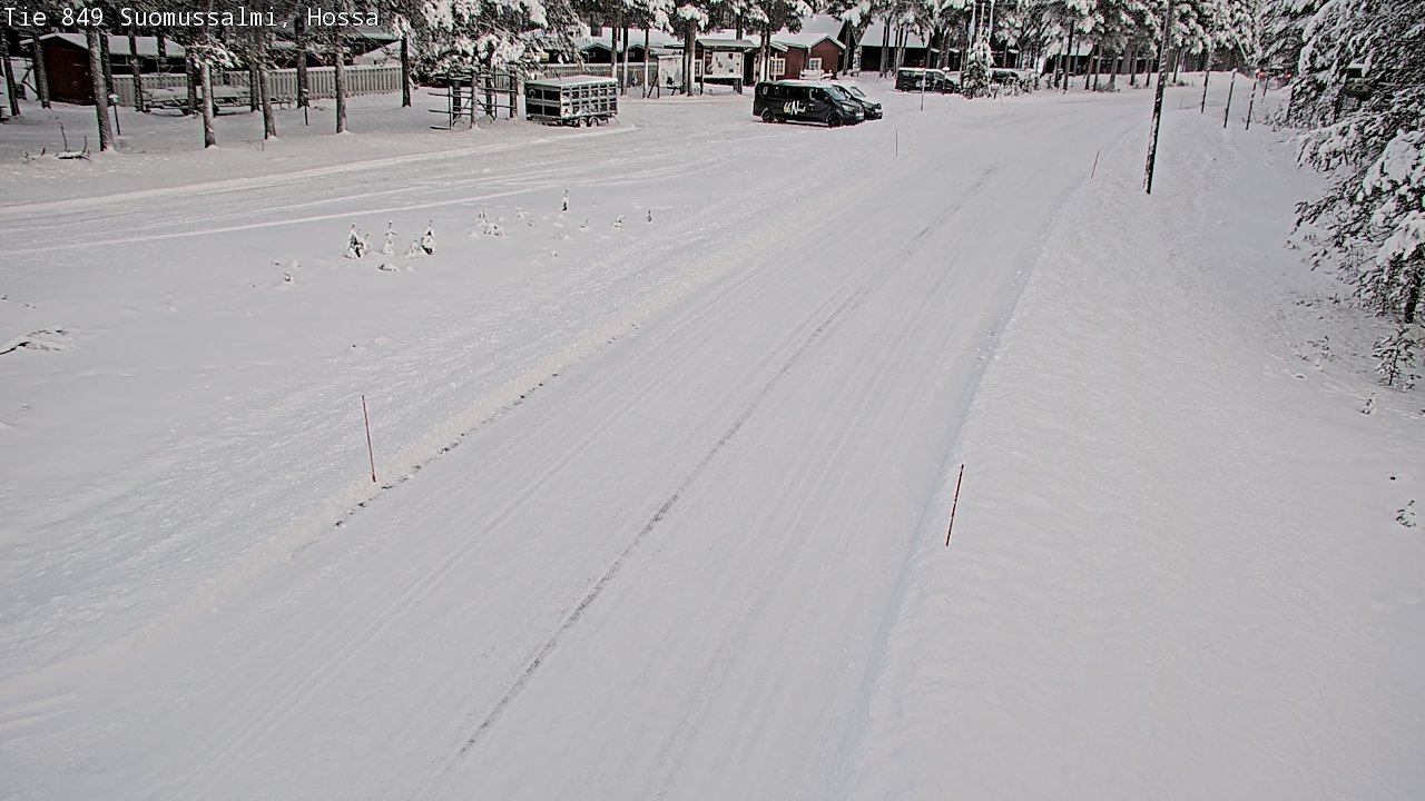 Weather Camera Image Road 950 843 Suomussalmi, Hossa, Suomussalmi, Kainuu