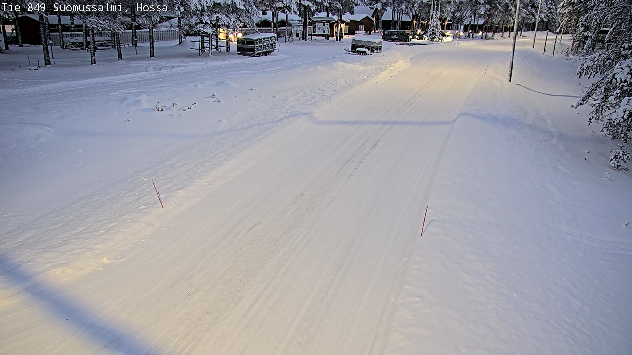 Kelikamerat Kuva Tie 843 Suomussalmi, Hossa, Suomussalmi, Kainuu