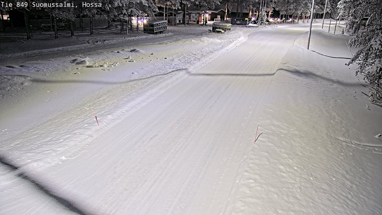 Kelikamerat Kuva Tie 843 Suomussalmi, Hossa, Suomussalmi, Kainuu