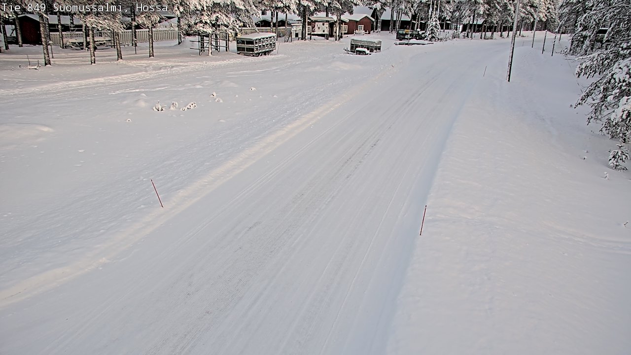 Kelikamerat Kuva Tie 843 Suomussalmi, Hossa, Suomussalmi, Kainuu