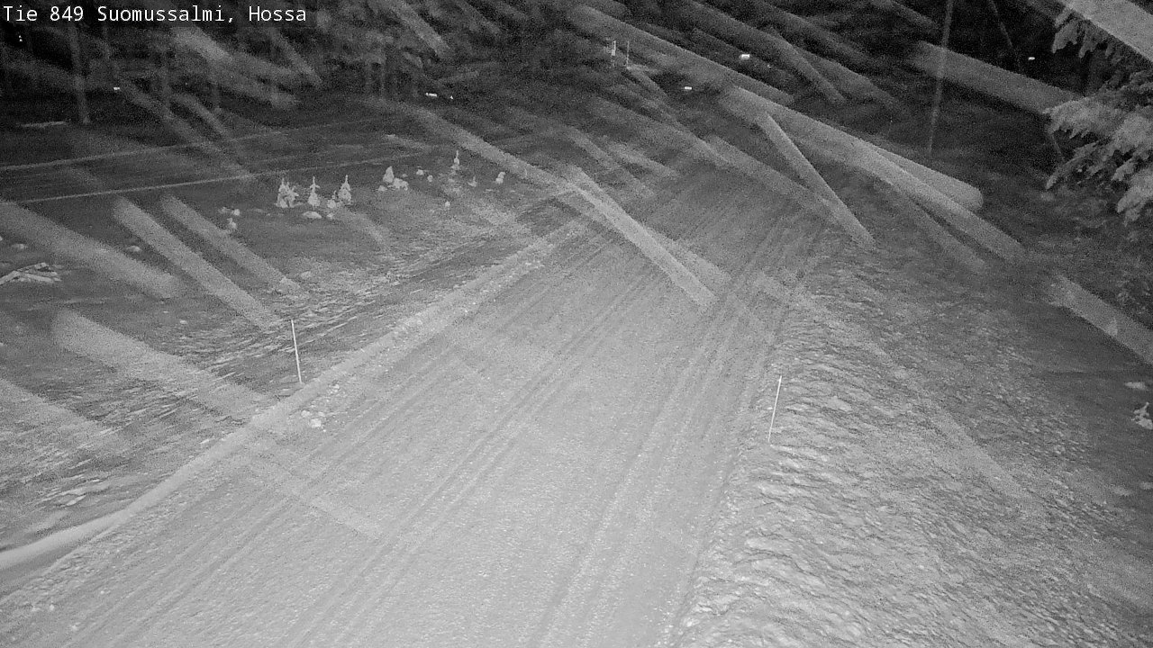 Weather Camera Image Road 950 843 Suomussalmi, Hossa, Suomussalmi, Kainuu