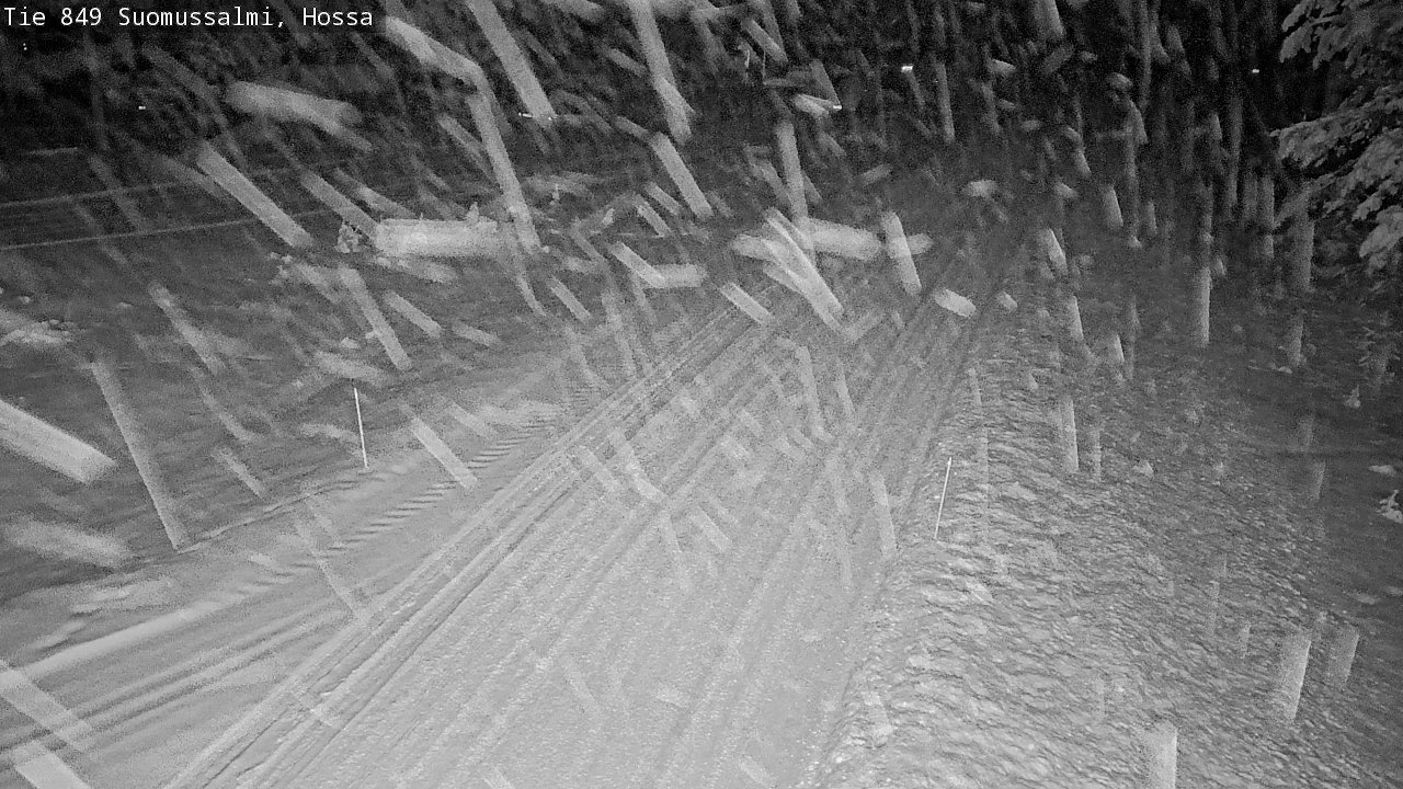Weather Camera Image Road 950 843 Suomussalmi, Hossa, Suomussalmi, Kainuu