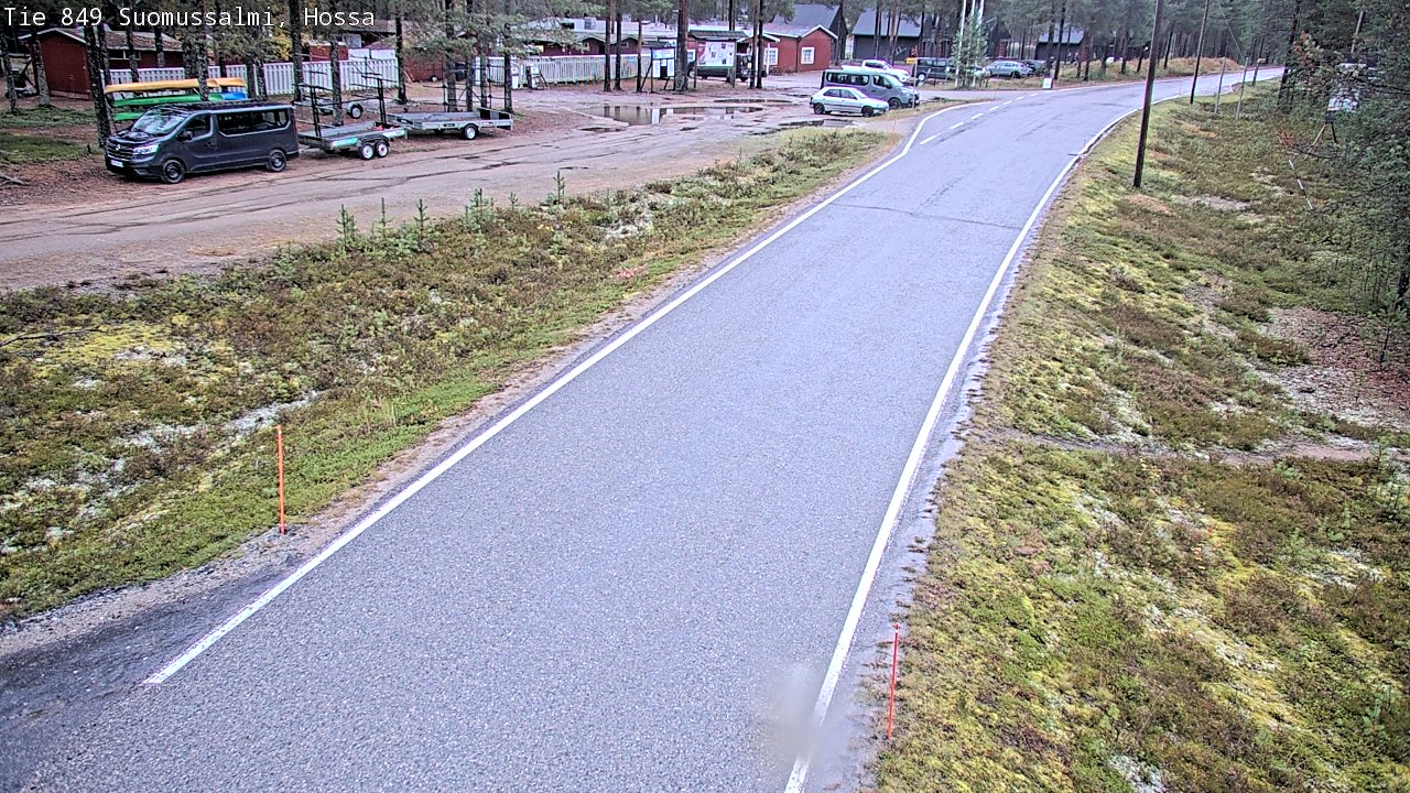 Weather Camera Image Road 950 843 Suomussalmi, Hossa, Suomussalmi, Kainuu