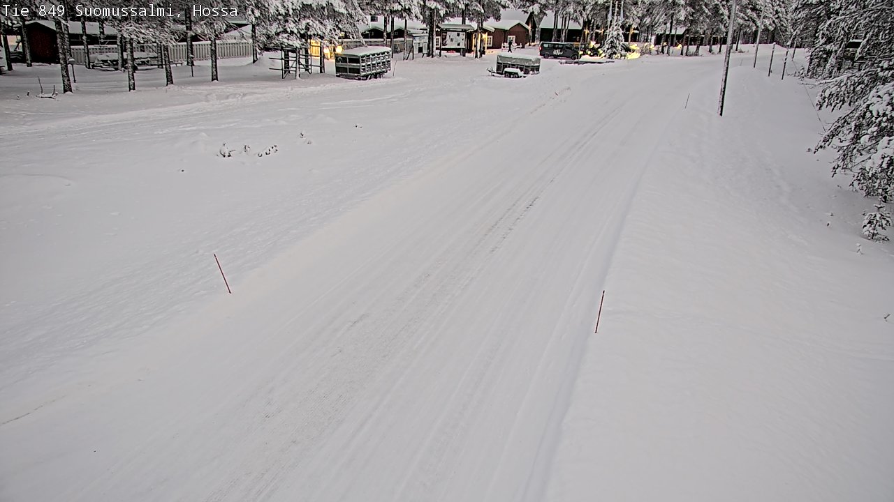 Kelikamerat Kuva Tie 843 Suomussalmi, Hossa, Suomussalmi, Kainuu