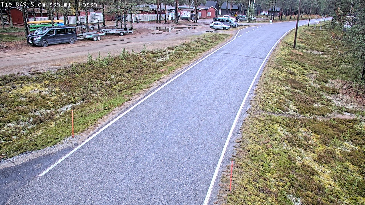 Weather Camera Image Road 950 843 Suomussalmi, Hossa, Suomussalmi, Kainuu