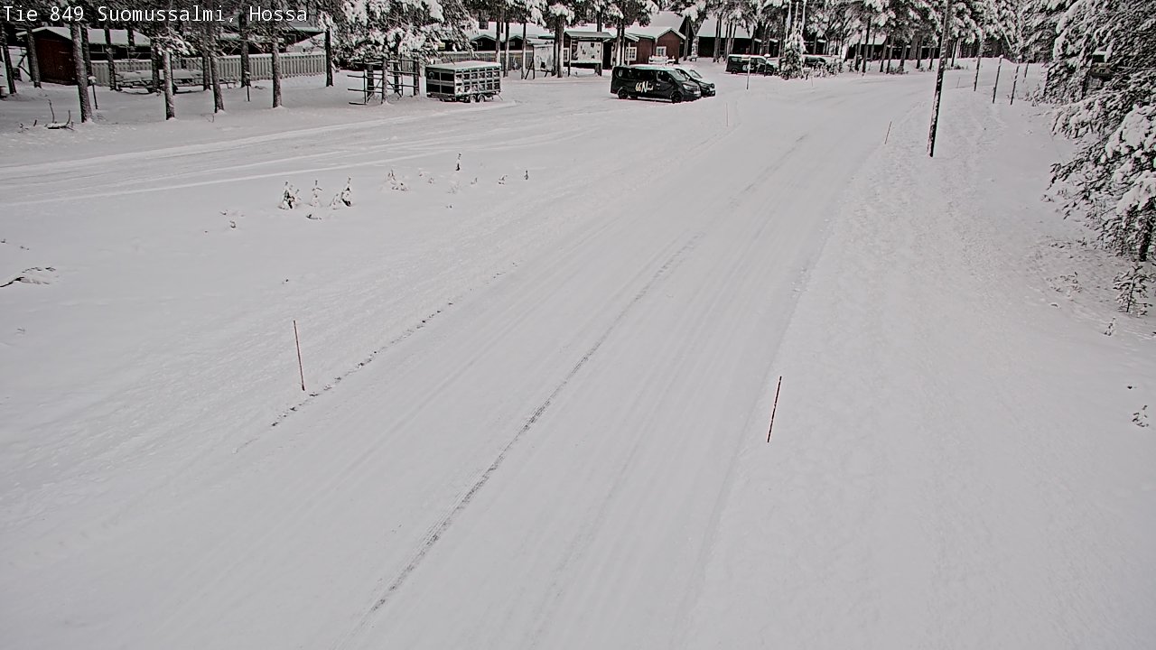 Weather Camera Image Road 950 843 Suomussalmi, Hossa, Suomussalmi, Kainuu