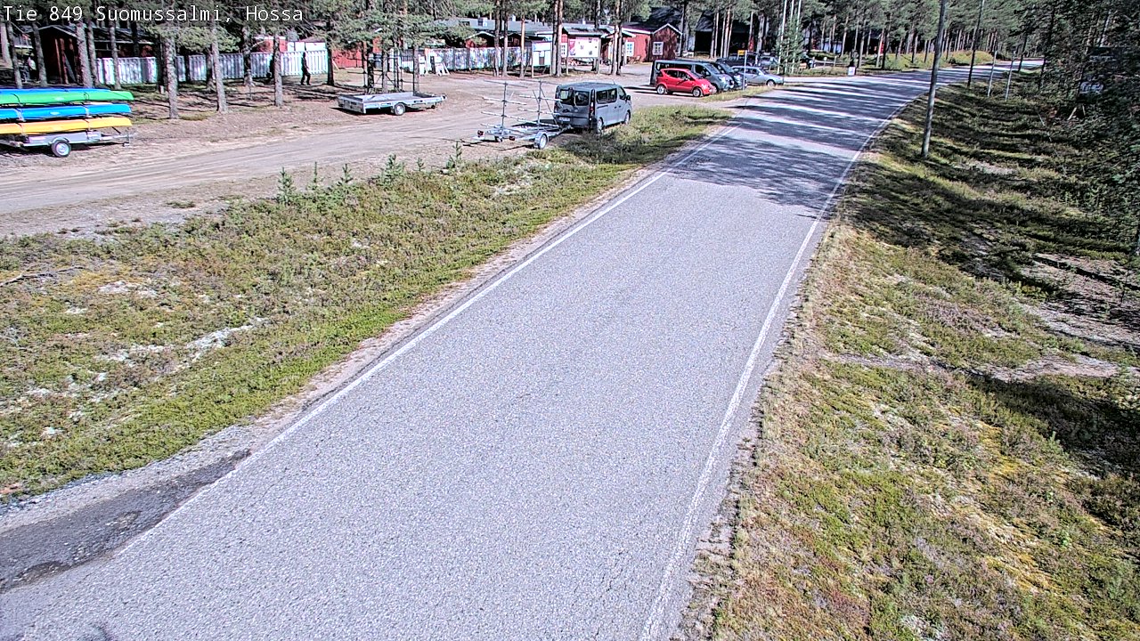 Weather Camera Image Road 950 843 Suomussalmi, Hossa, Suomussalmi, Kainuu