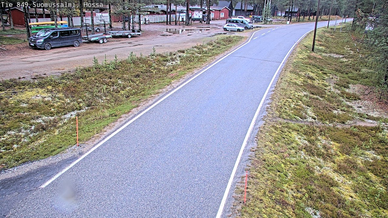 Weather Camera Image Road 950 843 Suomussalmi, Hossa, Suomussalmi, Kainuu