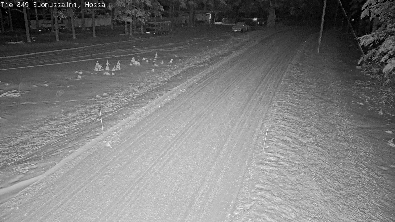 Weather Camera Image Road 950 843 Suomussalmi, Hossa, Suomussalmi, Kainuu