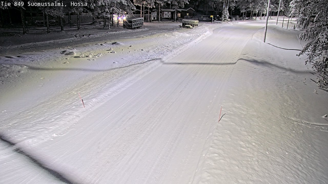 Kelikamerat Kuva Tie 843 Suomussalmi, Hossa, Suomussalmi, Kainuu