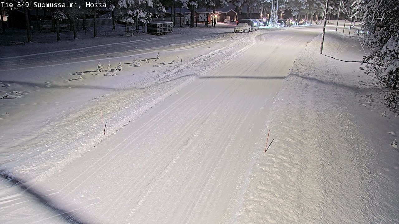 Weather Camera Image Road 950 843 Suomussalmi, Hossa, Suomussalmi, Kainuu