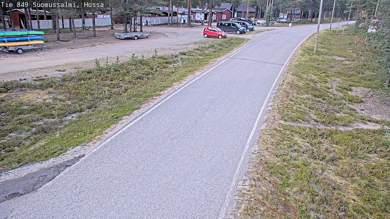 Kelikamerat Kuva Tie 843 Suomussalmi, Hossa, Suomussalmi, Kainuu