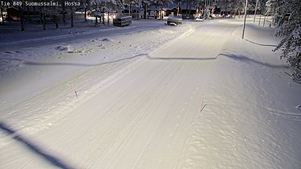 Kelikamerat Kuva Tie 843 Suomussalmi, Hossa, Suomussalmi, Kainuu