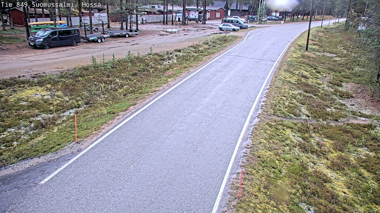 Weather Camera Image Road 950 843 Suomussalmi, Hossa, Suomussalmi, Kainuu