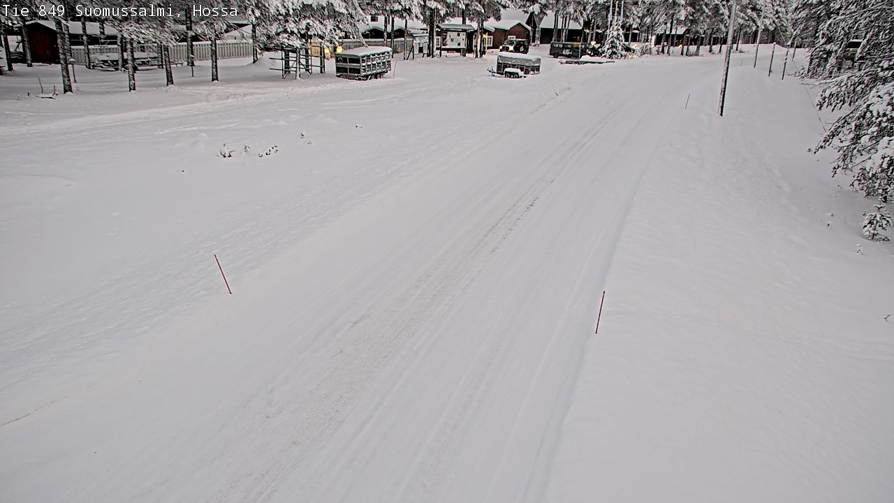 Kelikamerat Kuva Tie 843 Suomussalmi, Hossa, Suomussalmi, Kainuu