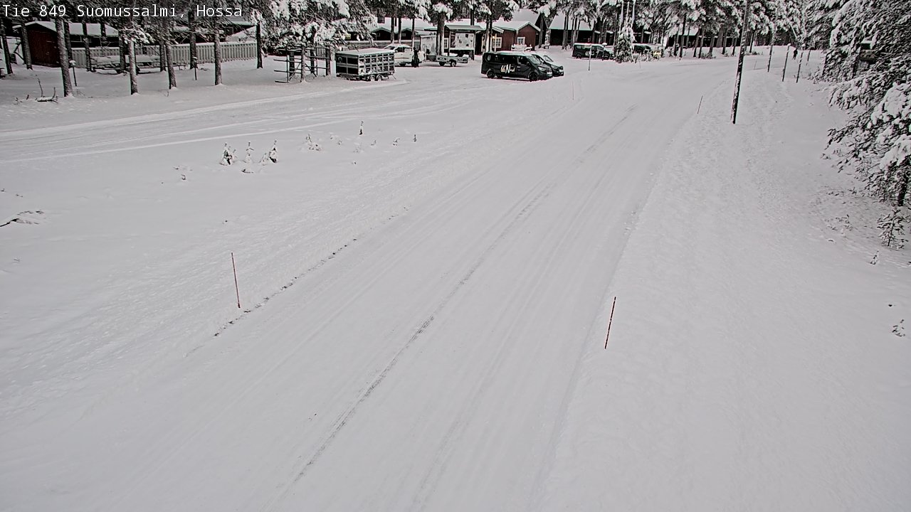 Weather Camera Image Road 950 843 Suomussalmi, Hossa, Suomussalmi, Kainuu