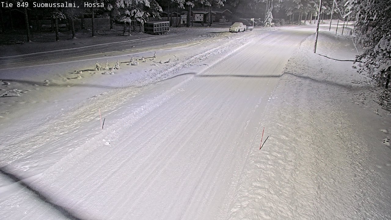 Weather Camera Image Road 950 843 Suomussalmi, Hossa, Suomussalmi, Kainuu