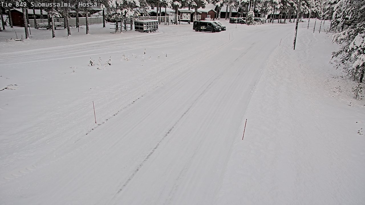 Weather Camera Image Road 950 843 Suomussalmi, Hossa, Suomussalmi, Kainuu