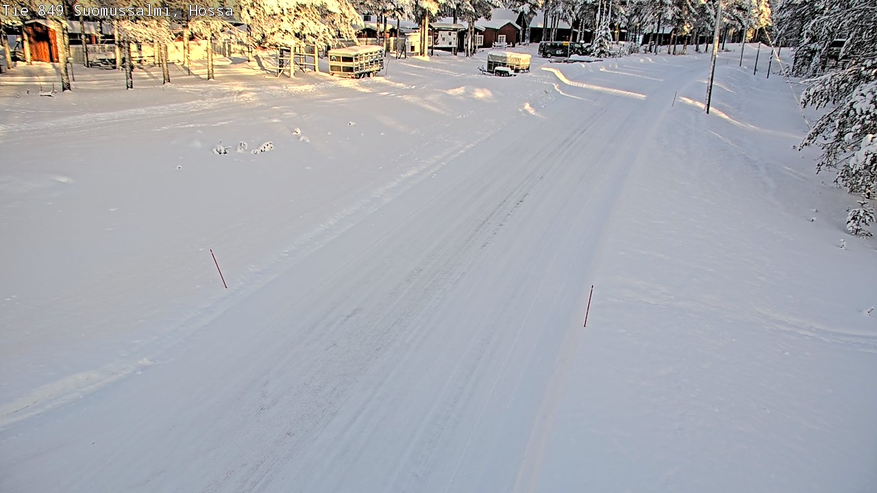 Kelikamerat Kuva Tie 843 Suomussalmi, Hossa, Suomussalmi, Kainuu