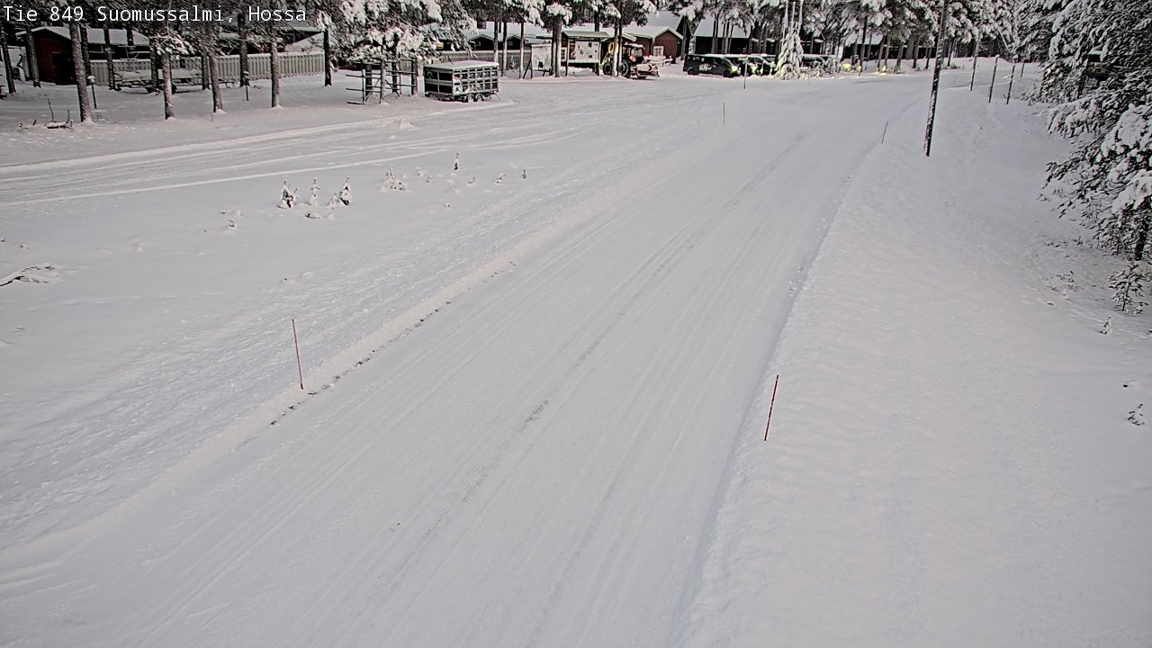 Weather Camera Image Road 950 843 Suomussalmi, Hossa, Suomussalmi, Kainuu