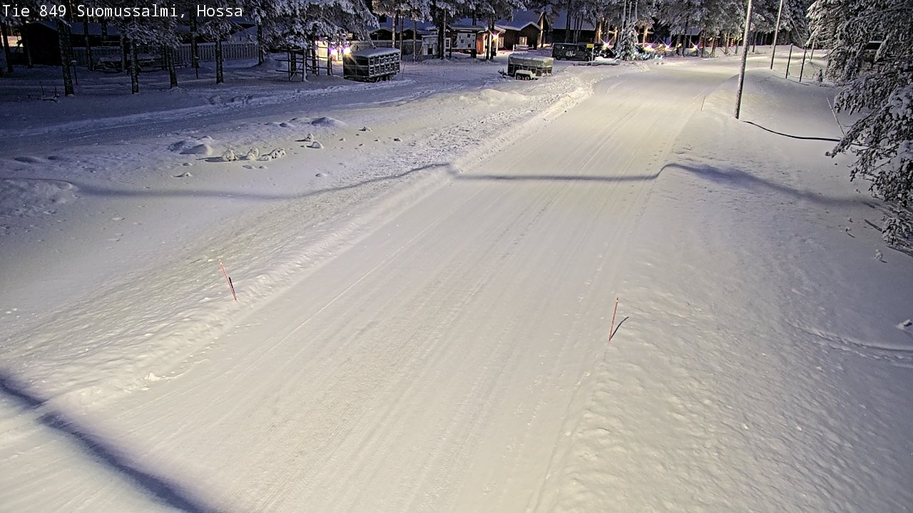 Kelikamerat Kuva Tie 843 Suomussalmi, Hossa, Suomussalmi, Kainuu