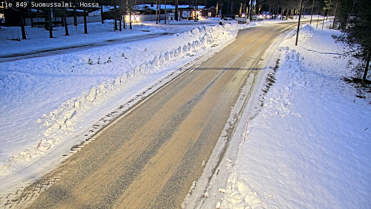 Kelikamerat Kuva Tie 843 Suomussalmi, Hossa, Suomussalmi, Kainuu