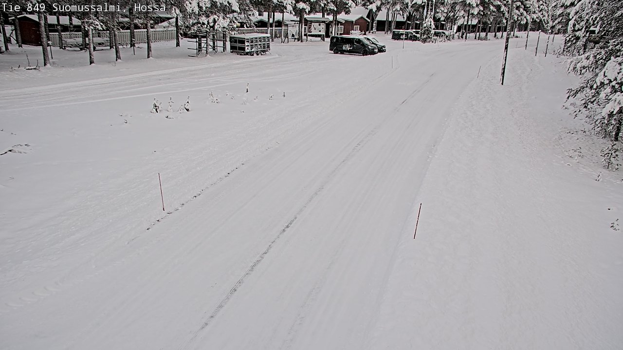 Weather Camera Image Road 950 843 Suomussalmi, Hossa, Suomussalmi, Kainuu