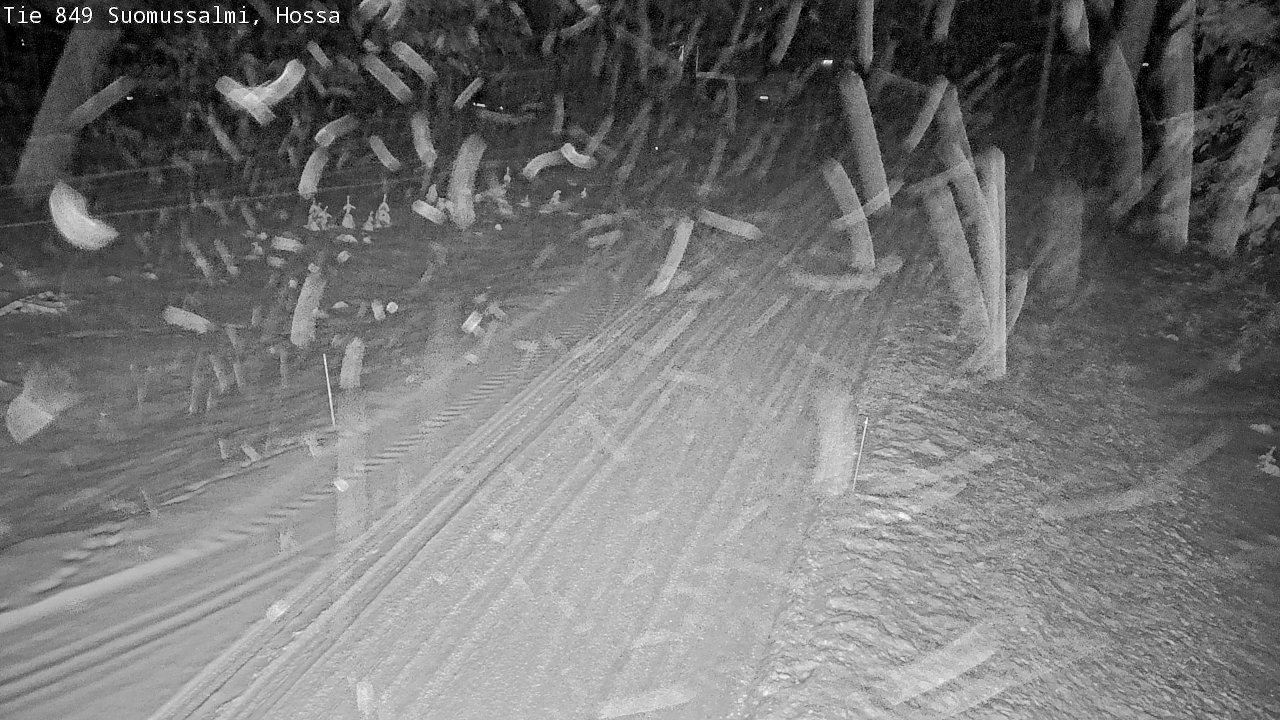 Weather Camera Image Road 950 843 Suomussalmi, Hossa, Suomussalmi, Kainuu