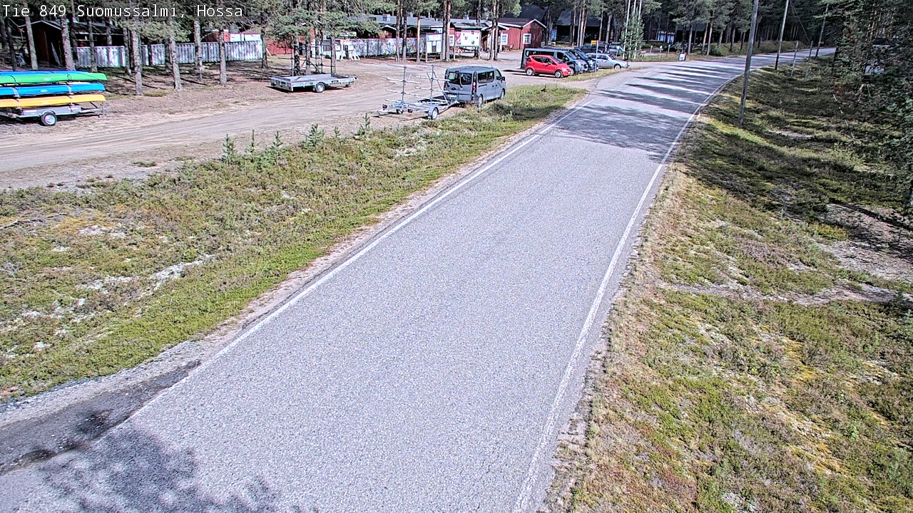 Weather Camera Image Road 950 843 Suomussalmi, Hossa, Suomussalmi, Kainuu