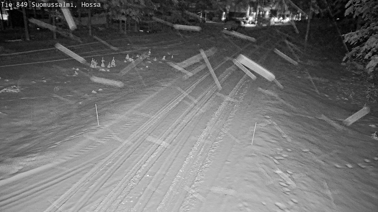 Weather Camera Image Road 950 843 Suomussalmi, Hossa, Suomussalmi, Kainuu