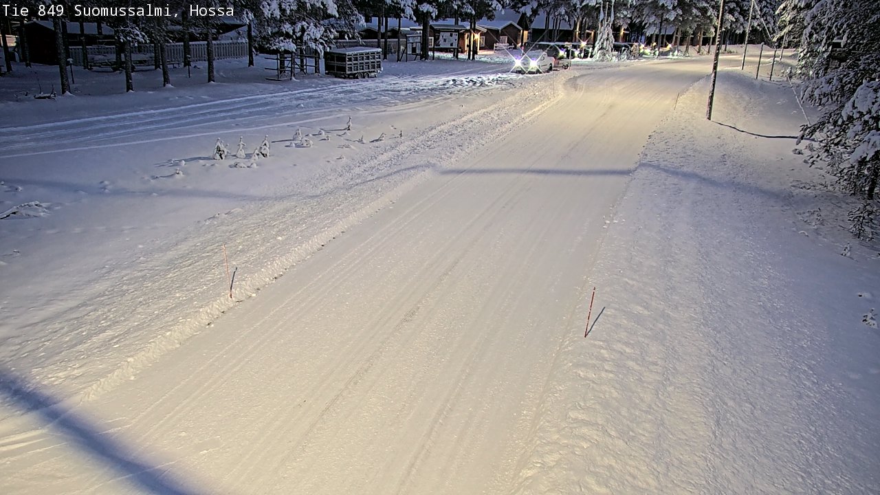 Weather Camera Image Road 950 843 Suomussalmi, Hossa, Suomussalmi, Kainuu