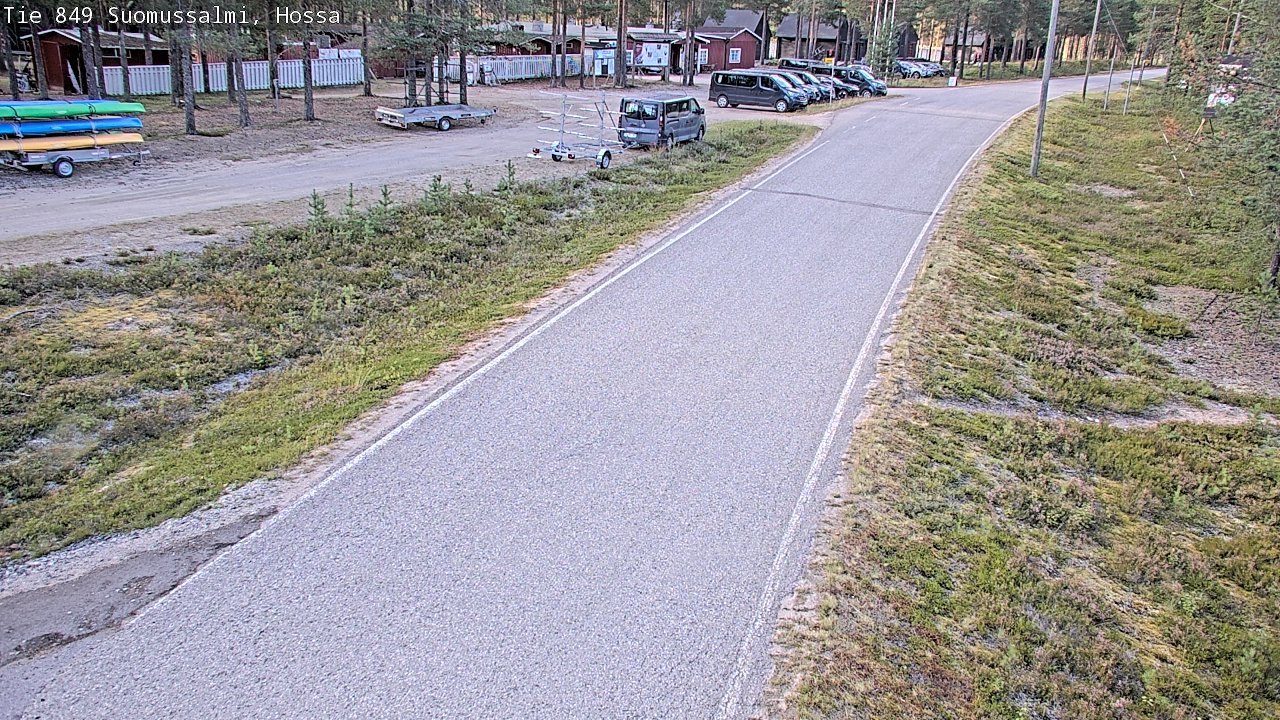 Kelikamerat Kuva Tie 843 Suomussalmi, Hossa, Suomussalmi, Kainuu