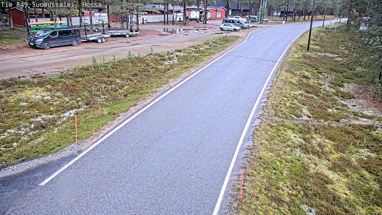 Weather Camera Image Road 950 843 Suomussalmi, Hossa, Suomussalmi, Kainuu