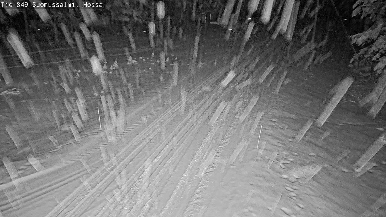 Weather Camera Image Road 950 843 Suomussalmi, Hossa, Suomussalmi, Kainuu