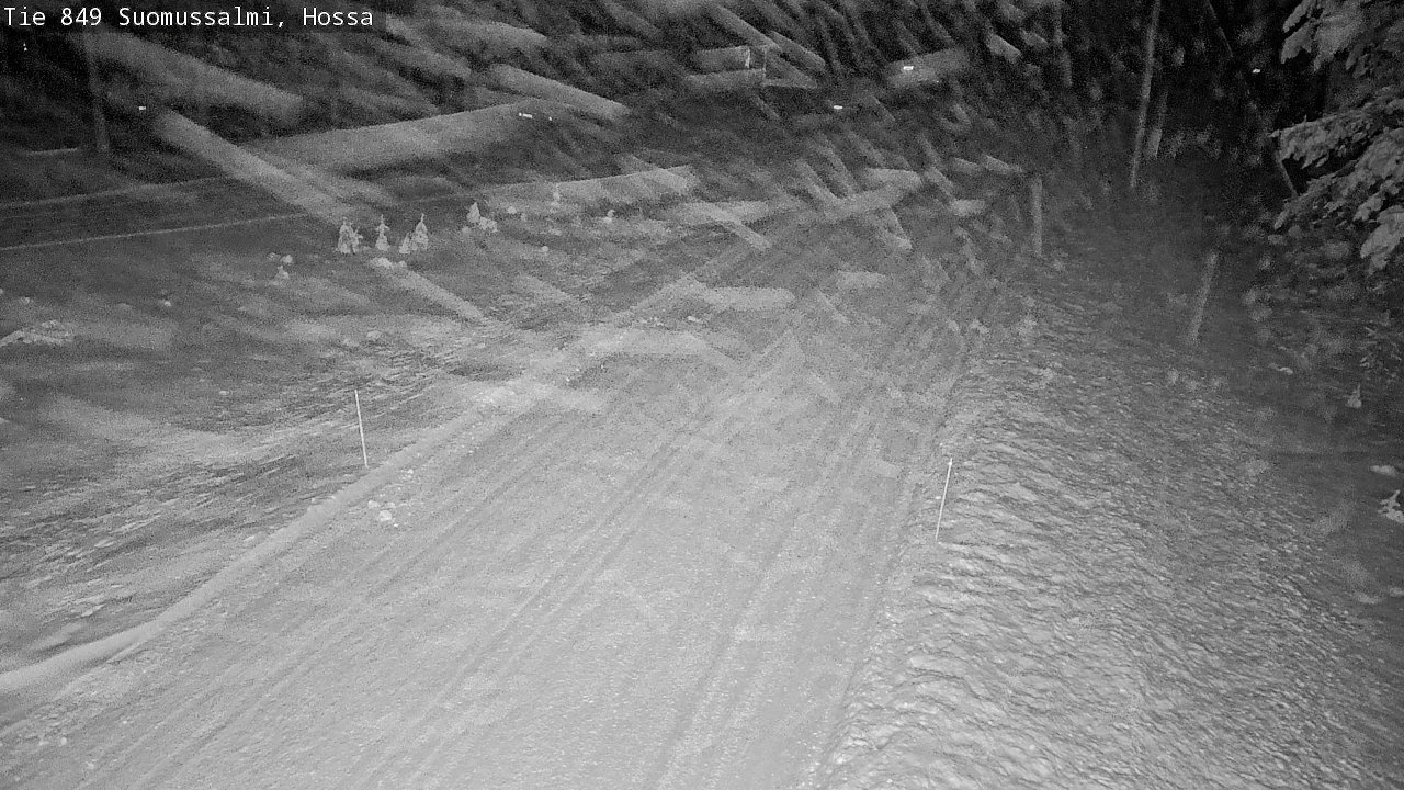 Weather Camera Image Road 950 843 Suomussalmi, Hossa, Suomussalmi, Kainuu