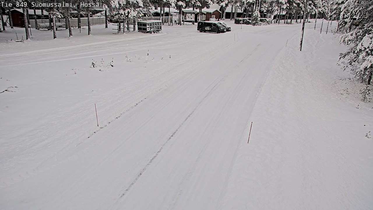 Weather Camera Image Road 950 843 Suomussalmi, Hossa, Suomussalmi, Kainuu