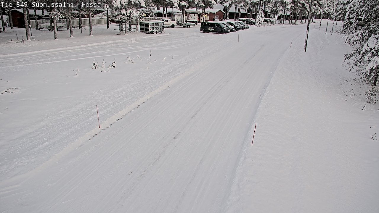Weather Camera Image Road 950 843 Suomussalmi, Hossa, Suomussalmi, Kainuu