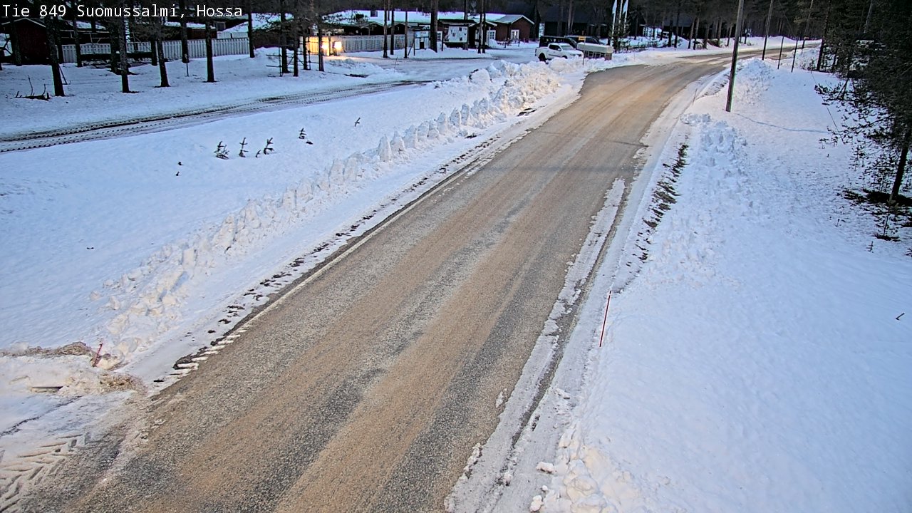 Kelikamerat Kuva Tie 843 Suomussalmi, Hossa, Suomussalmi, Kainuu