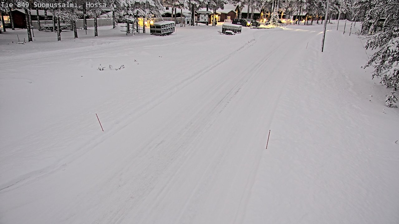 Kelikamerat Kuva Tie 843 Suomussalmi, Hossa, Suomussalmi, Kainuu