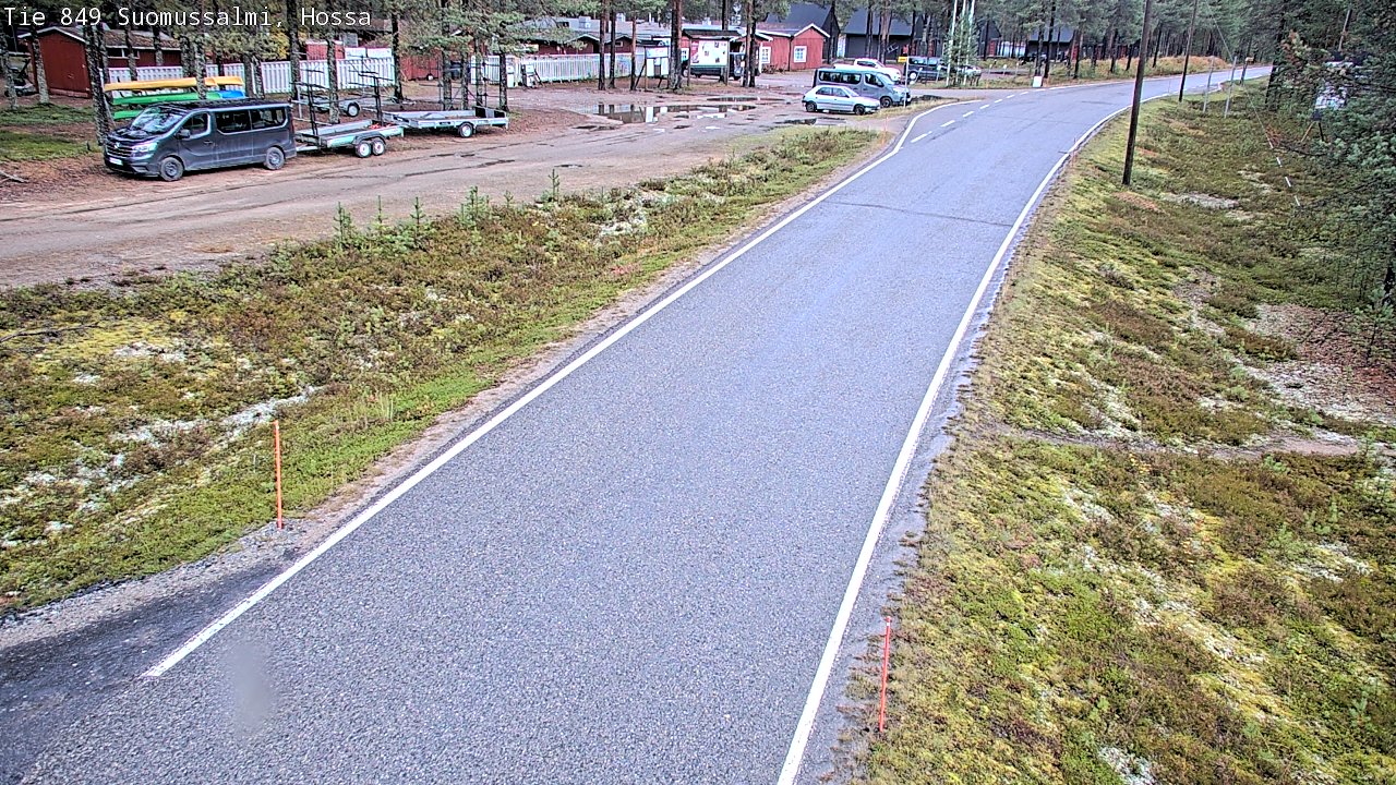 Weather Camera Image Road 950 843 Suomussalmi, Hossa, Suomussalmi, Kainuu