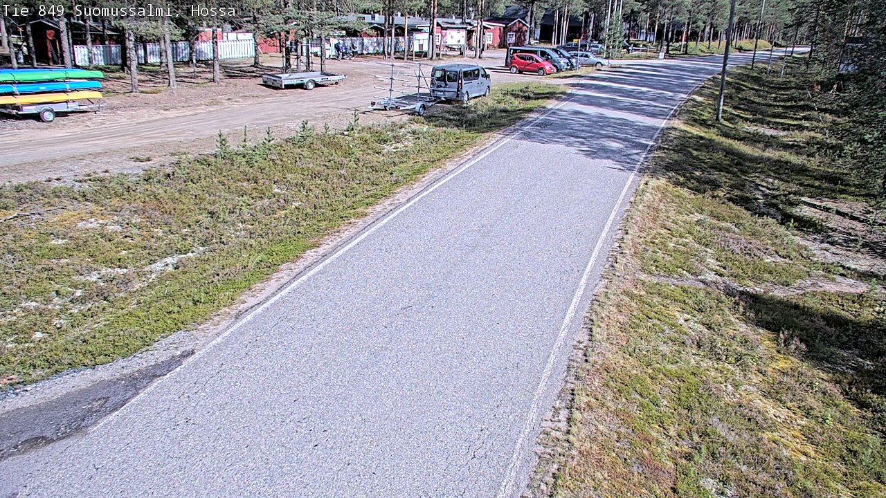 Weather Camera Image Road 950 843 Suomussalmi, Hossa, Suomussalmi, Kainuu